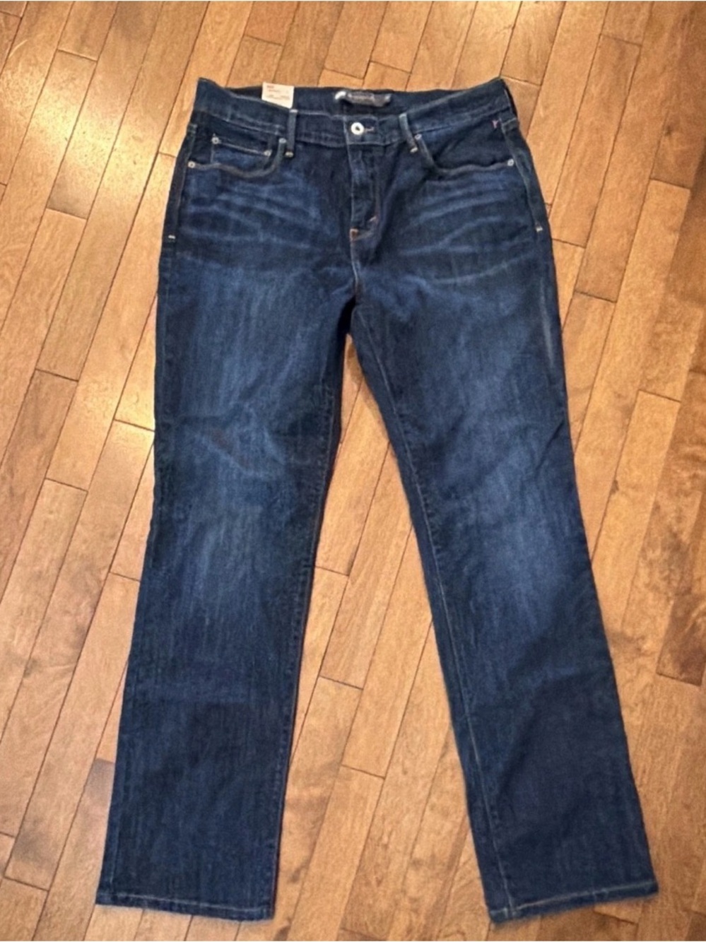 Levi's 505 Indigo Blue Women's Straight-Leg Jeans Sz 10